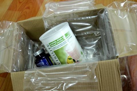 保健品充氣排運輸包裝袋