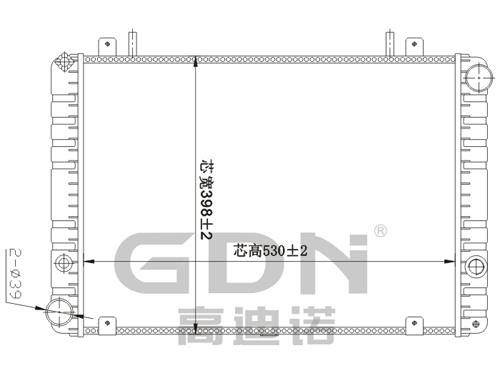 GDN.6.LA.021M-32 拉達(dá) 鋁質(zhì)散熱器