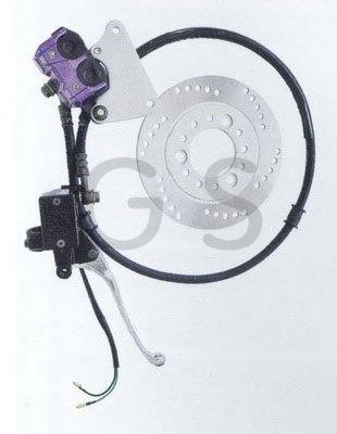 GS-6019 直筒中鯊前剎 電動車蝶剎