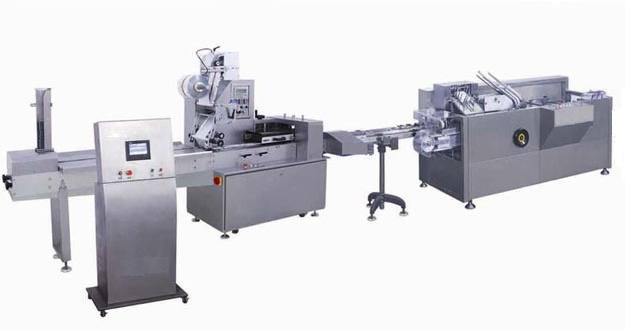 HZ260-100枕式包裝機-裝盒機自動生產線