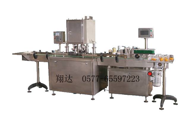 FGTB-A型全自動封罐單面貼標一體機