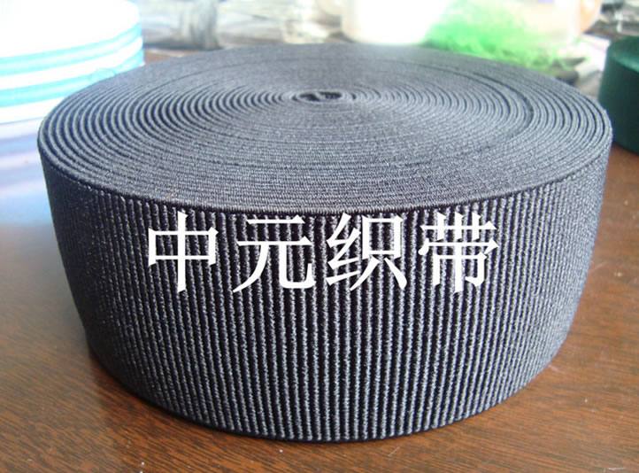 7公分灰色條紋坦克帶松緊帶---服裝服飾輔料鞋料