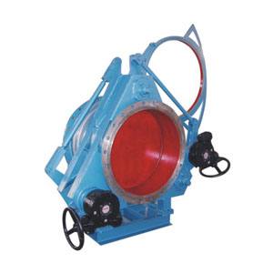 蝸輪式扇形盲板閥