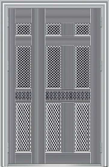 JY-002 不銹鋼子母門