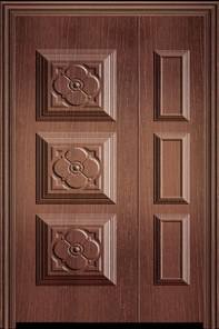 JY-008 不銹鋼仿銅門