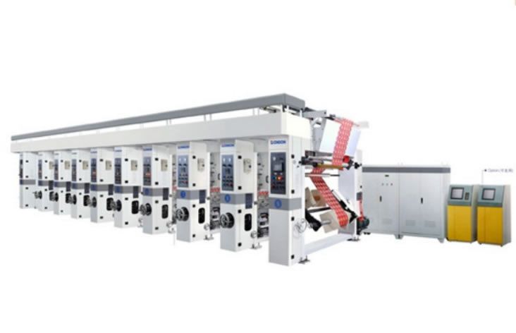 ZXAY-C系列電腦套色凹版印刷機 可選配：三電機、七電機