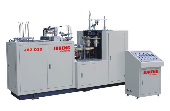 BZ-D30型 全自動 單PE淋膜 紙碗成型機