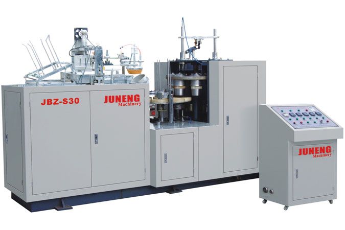 JBZ-S30型 全自動超聲波 雙PE淋膜紙碗成型機