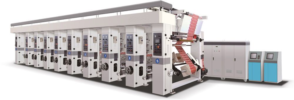 WFAY-850-1250C 電腦套色凹版印刷機(jī) ( 可選配三電機(jī)、七電機(jī) ）