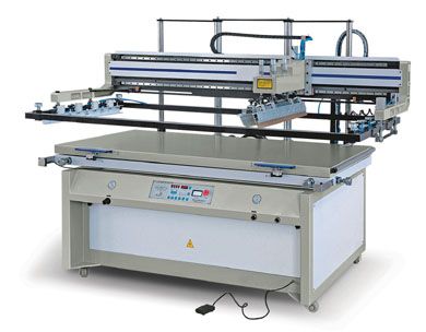 大型平升式網(wǎng)版印刷機(jī)