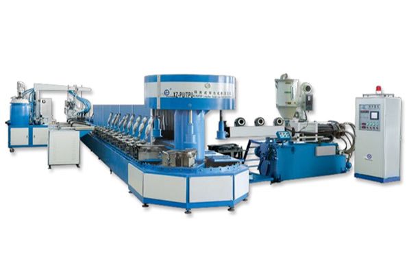 XZ-PU/TPU環(huán)形式雙色鞋底澆注機(jī)