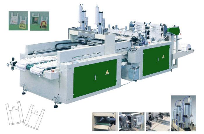 雙通道熱封熱切制袋機【普通型】