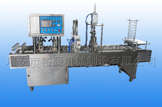 碗裝粥品灌裝封口機