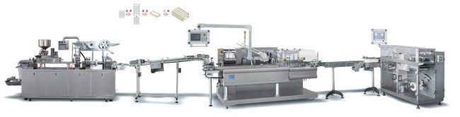 DPHB-250 泡罩/裝盒/三維包裝生產(chǎn)線