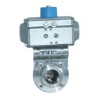 衛生級氣動蝶閥