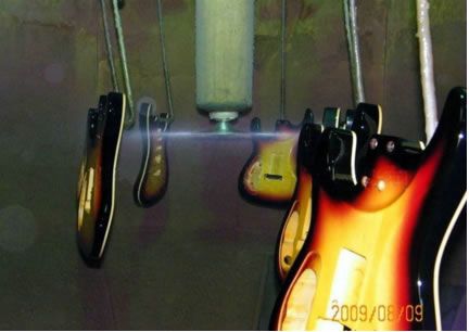 噴漆線-DISC噴漆房內(nèi)部