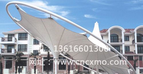 膜結構景觀棚017