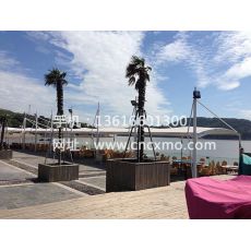 車棚、膜結構停車棚046