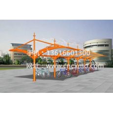 車棚、膜結構停車棚011