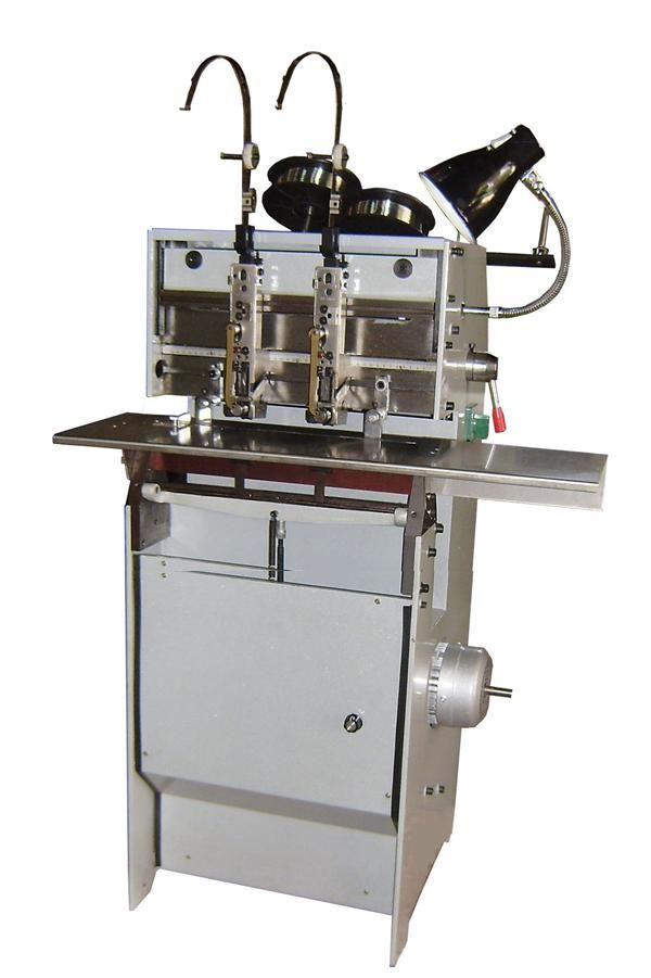 202雙頭鐵絲裝訂機(jī) 雙線圈裝訂標(biāo)配6mm厚 選配10mm厚度