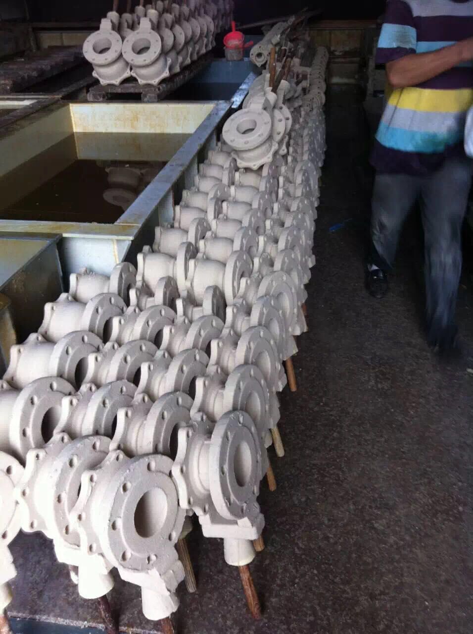 鑄造流水線07 閥門鑄件