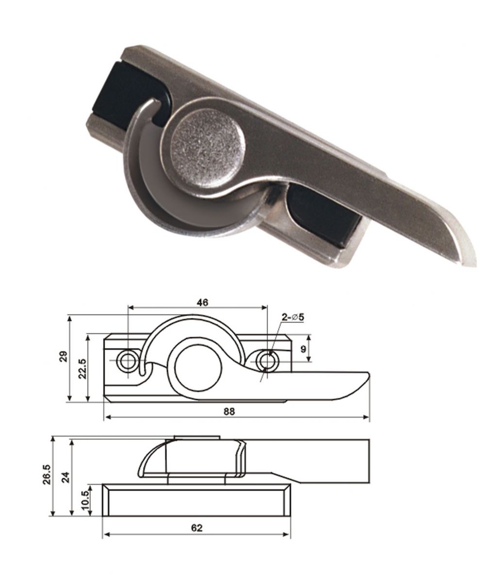 專利月牙鎖（C）