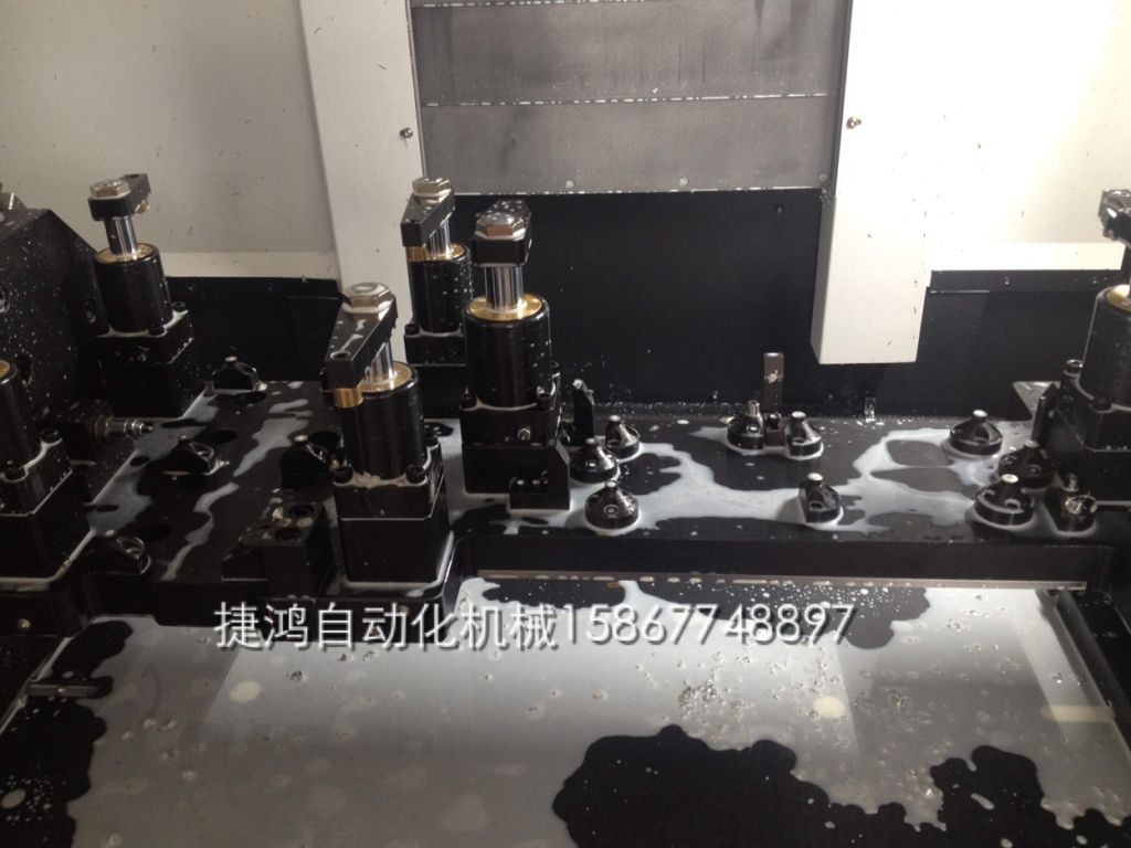 大眾汽缸蓋第四軸加工夾具