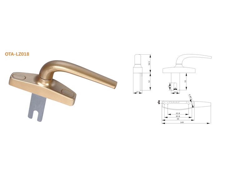OTA-LZ018 大把執(zhí)手 門窗配件