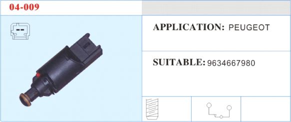 04-009 停車倒車開關(guān) 汽車部件