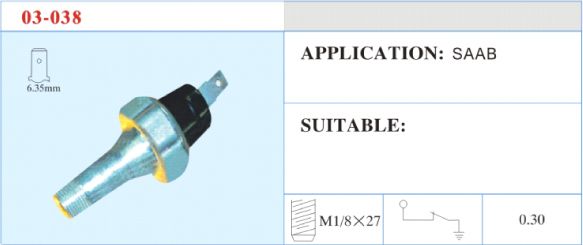 03-038 機(jī)油壓力開關(guān) 汽車部件