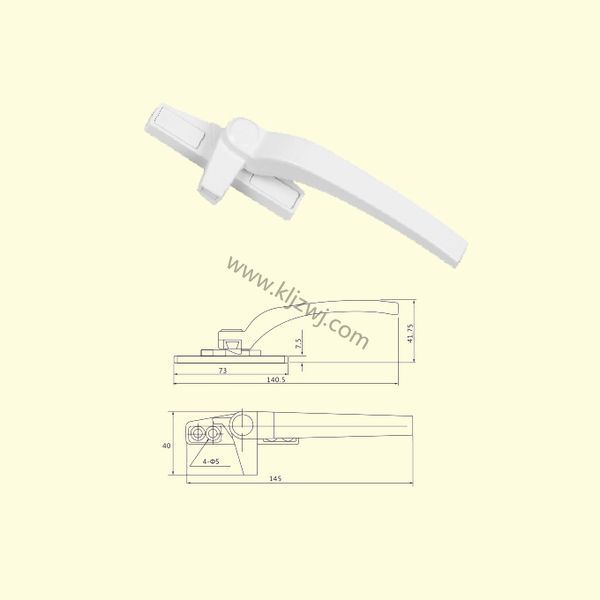 DZ01  單點執手 開窗配件 
