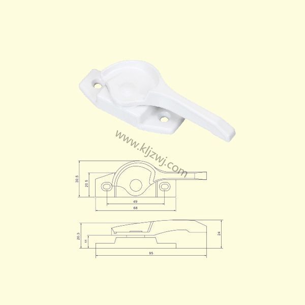 YS04 月牙鎖 開窗配件 