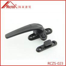 RCZS-023瑞誠歐式大把執(zhí)手 黑色鋁合金單點內(nèi)外開執(zhí)手 門窗配件