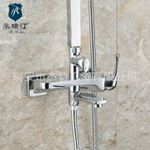 浴室鋼琴水龍頭 新款淋浴花灑龍頭 三檔全銅衛浴龍頭