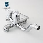 唐老鴨冷熱水龍頭、不銹鋼淋浴花灑龍頭