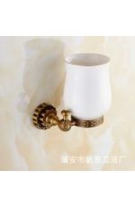 全銅單杯品質款 創(chuàng)意款仿古衛(wèi)浴掛件 五金掛件浴室掛件