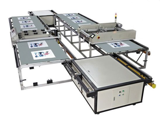SPT系列全自動臺版絲網印刷機（印花機）
