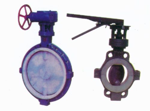 D371F型襯氟防腐蝶閥