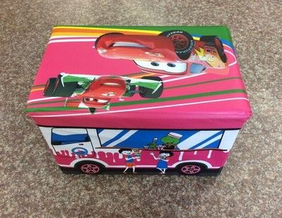 長款仿皮革多功能拆疊 儲(chǔ)物收納長凳卡通