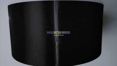 PVC射出勾型粘扣帶 黑白