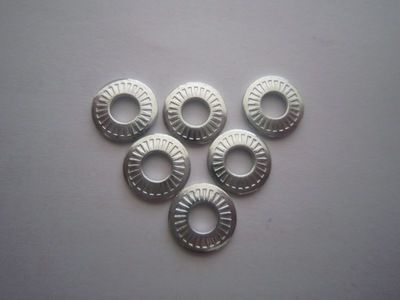 單面齒印花防松墊圈