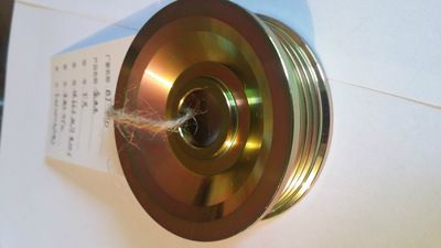 金杯發(fā)電機皮帶輪 皮帶盤4PK 五彩鋅