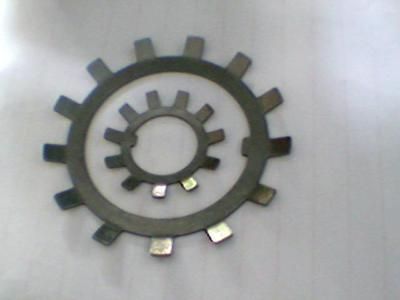 供應(yīng)各種規(guī)格沖壓件非標(biāo)國標(biāo)止動鎖緊鋸內(nèi)外齒墊圈片65錳鋼緊固件