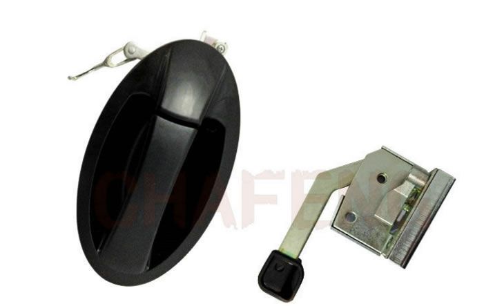 挖掘機配件 小松70-8 56-7 駕駛室門鎖總成 外拉手 鎖塊