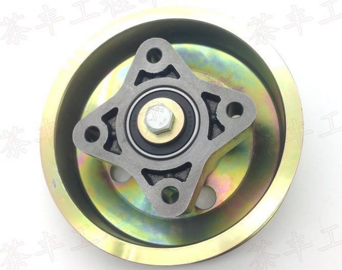 挖掘機配件 沃爾沃EC210B 240B 發動機風扇皮帶輪 大輪