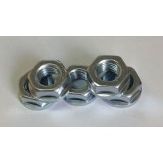 六角法蘭面螺母，M18x1.5，對邊27，厚度18，發電機，起動機配套