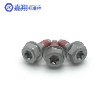 GB5789耐落法蘭螺栓M8*16 六角法蘭面螺栓 jx066