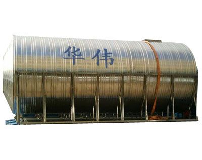 不銹鋼臥式水塔