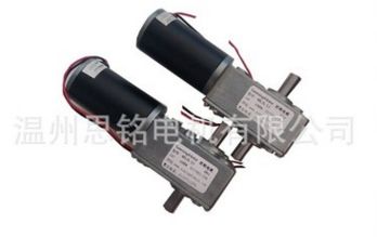 渦輪蝸桿永磁直流微型齒輪減速電機正反轉渦輪低速馬達