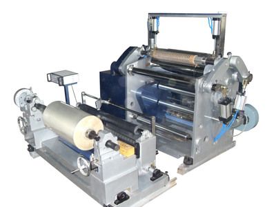 電腦控制卷筒特殊拉伸膜表面卷取分條機(jī)